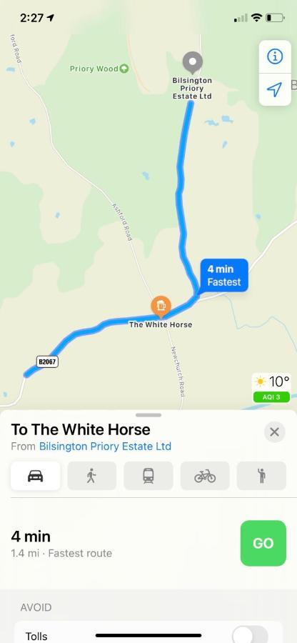 The White Horse Inn Bilsington Экстерьер фото